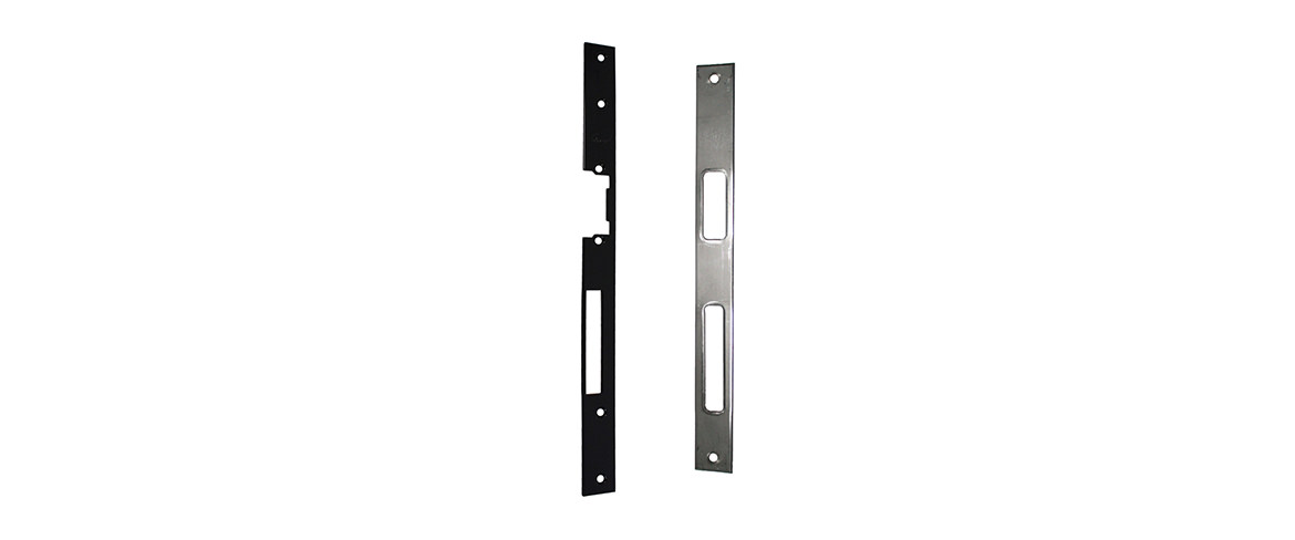Schließbleche für Aluminiumprofile