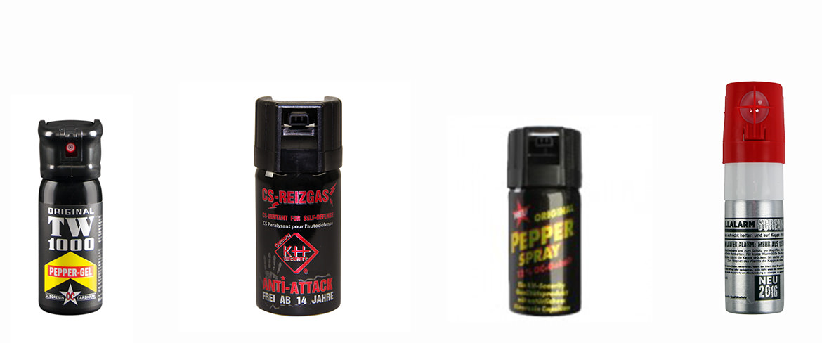 Pfefferspray / CS-Reizgas / Schrill-Alarm