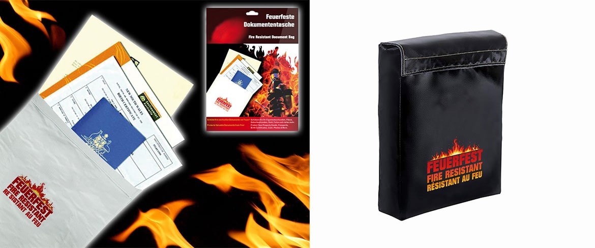 Feuerfeste Dokumententaschen